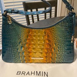 Beautiful Brahmin Handbag. Purchased brand new on Poshmark